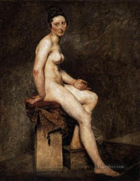  Delacroix Canvas - Mlle Rose Romantic Eugene Delacroix